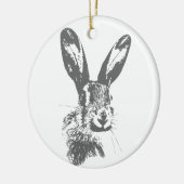 Hare Keramikornament (Links)