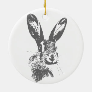 Hare Keramikornament