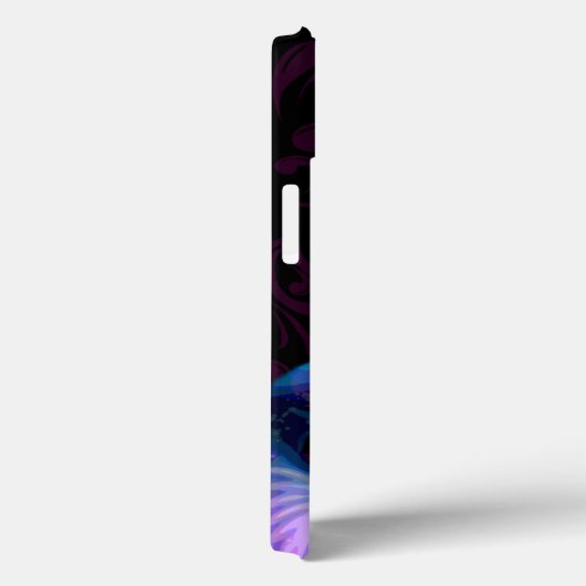 Hare Krishna art - Göttlicher schöner Pfau Case-Mate iPhone Hülle (Rückseite / Rechts)