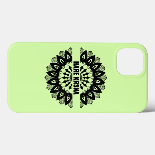 Hare Krishna art iPhone / iPad case (Rückseite (Horizontal))