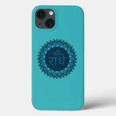 Hare Krishna art - Sri Radhe beautiful mandala Case-Mate iPhone Hülle (Rückseite)