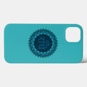 Hare Krishna art - Sri Radhe beautiful mandala Case-Mate iPhone Hülle (Rückseite (Horizontal))