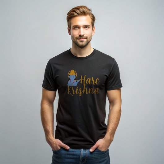 Hare Krishna Black T - Shirt