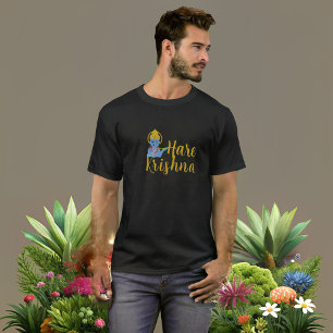 Hare Krishna Black T - Shirt