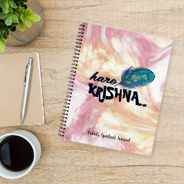 "Hare Krishna" Hindu Spiritual Journal Notizblock