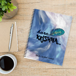 "Hare Krishna" Hindu Spiritual Journal Notizblock