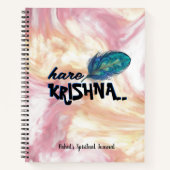 "Hare Krishna" Hindu Spiritual Journal Notizblock (Vorderseite)