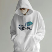 "Hare Krishna" Peacock Feather Hindu Hoodie