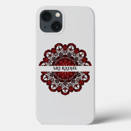 Hare Krishna - Sri Radhe - Radha Krishna Blumen Case-Mate iPhone Hülle (Rückseite)