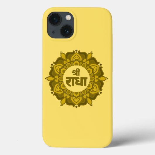Hare Krishna - Sri Radhe - Radha Krishna mandala Case-Mate iPhone Hülle (Rückseite)