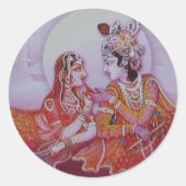 Hare Krishna Sticker (Vorderseite)