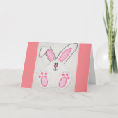 "Hare-Line"-Struktur Dankeskarte (Vorderseite)