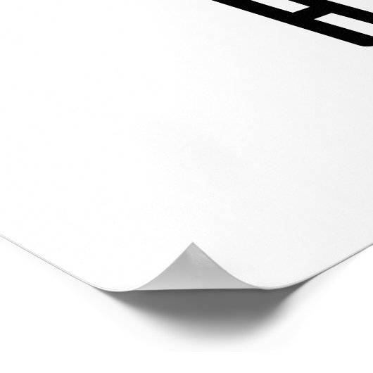 Hare-llo There Funny Hare Rabbit Pub Poster (Ecke)