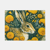 Hare Marigold Fußmatte (Vorderseite)