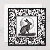 Hare & Moon Card (Vorne/Hinten)