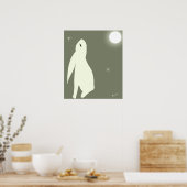 Hare Moon Poster (Küche)