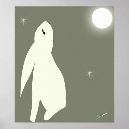 Hare Moon Poster (Vorne)