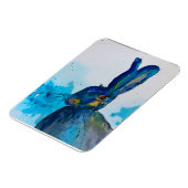Hare Rabbit Watercolor Magnet (Linke Seite)