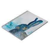 Hare Rabbit Watercolor Notizblock (Linke Seite)