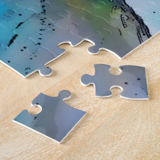 Hare Rabbit Watercolor Puzzle (Seite)