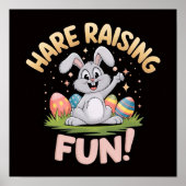 Hare Raise Fun - Ostersonniges Celebration Poster (Vorne)
