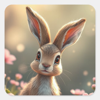 Hare Stickers