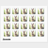 Hare Stickers (Blatt)
