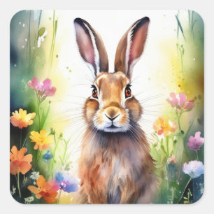 Hare Stickers