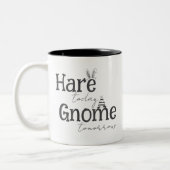Hare Today, Gnome Tomorrow Coffee Tasse (Links)