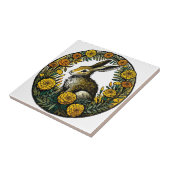 Hare und Marigolds Fliese (Seite)