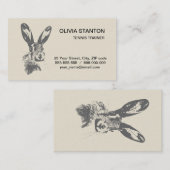 Hare Visitenkarte (Vorne/Hinten)