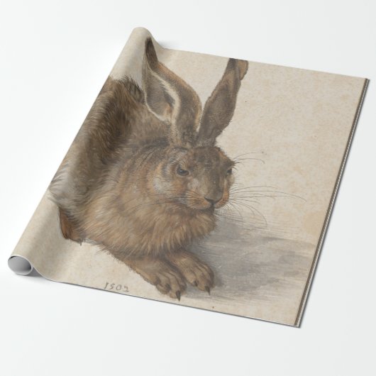 Hare (von Albrecht Dürer) Geschenkpapier (Ungerollt)