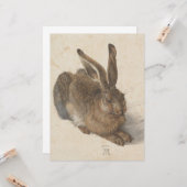Hare (von Albrecht Dürer) Karte (Vorderseite/Rückseite Beispiel)