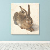 Hare (von Albrecht Dürer) Leinwanddruck (Insitu (Holzboden))