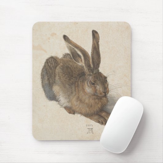 Hare (von Albrecht Dürer) Mousepad (Mit Mouse)