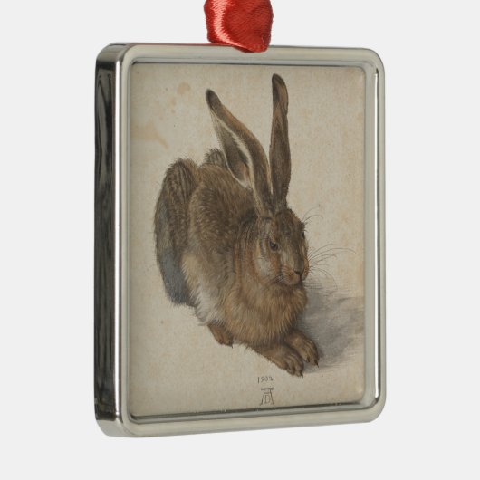 Hare (von Albrecht Dürer) Ornament Aus Metall (Rechts)