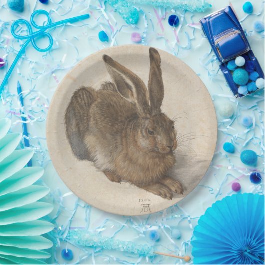 Hare (von Albrecht Dürer) Pappteller (Party)