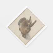 Hare (von Albrecht Dürer) Serviette (Ecke)