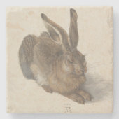Hare (von Albrecht Dürer) Steinuntersetzer (Vorderseite)