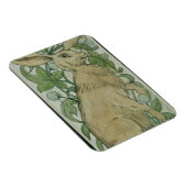 Hare (w/c auf Papier) Magnet (Rechte Seite)