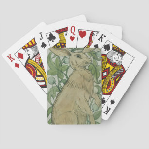 Hare (w/c on paper) spielkarten