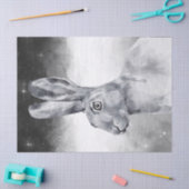 Hare Watercolor Seidenpapier (Basteln)