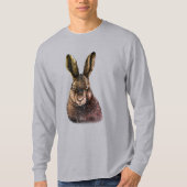 Hare zeichnend T - Shirt (Vorderseite)