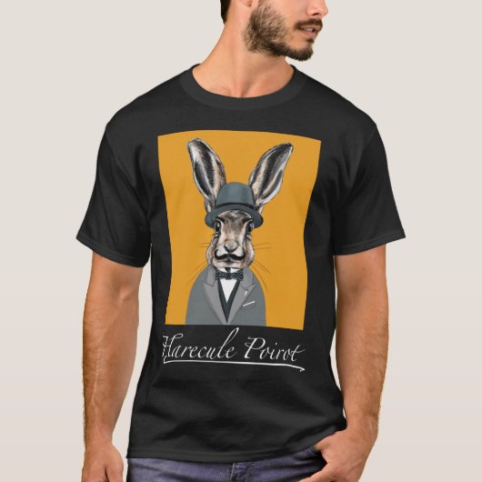 Harecule Poirot Leporidae Detection T-Shirt (Vorderseite)