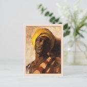 Harem Guard von Frank Duveneck Postkarte (Stehend Vorderseite)