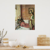 Harem-Leben in Konstantinopel, 1857 Poster (Küche)