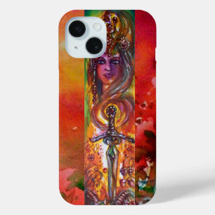 HARENDAL, EPIC SWORT UND ANGEL, rot gelb iPhone 15 Hülle