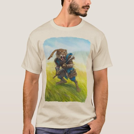 Harengon Adventurer T-Shirt (Vorderseite)