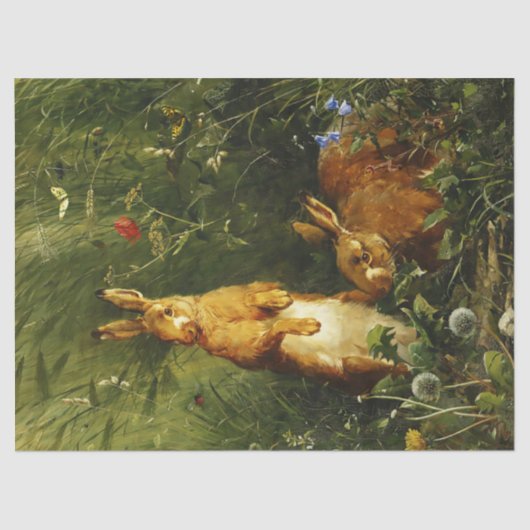 Hares Seidenpapier (Vorderseite)