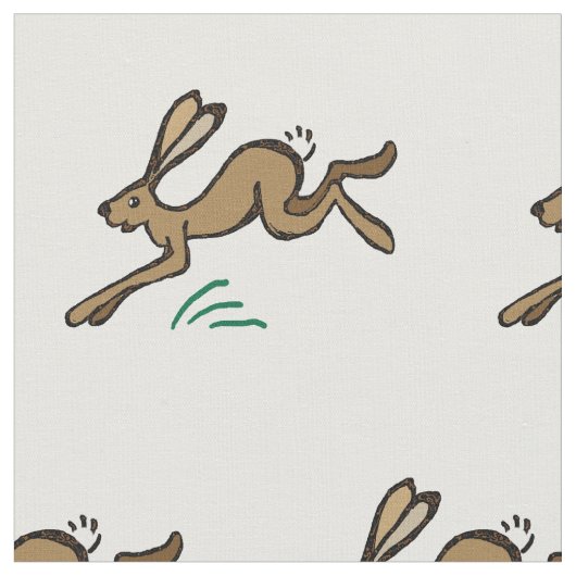 Harespringen Stoff (Nahaufnahme)